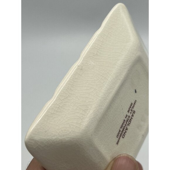 Charles Dickens Trinket Dish Brown 4" David Copperfield Micawber London British - Picture 12 of 16